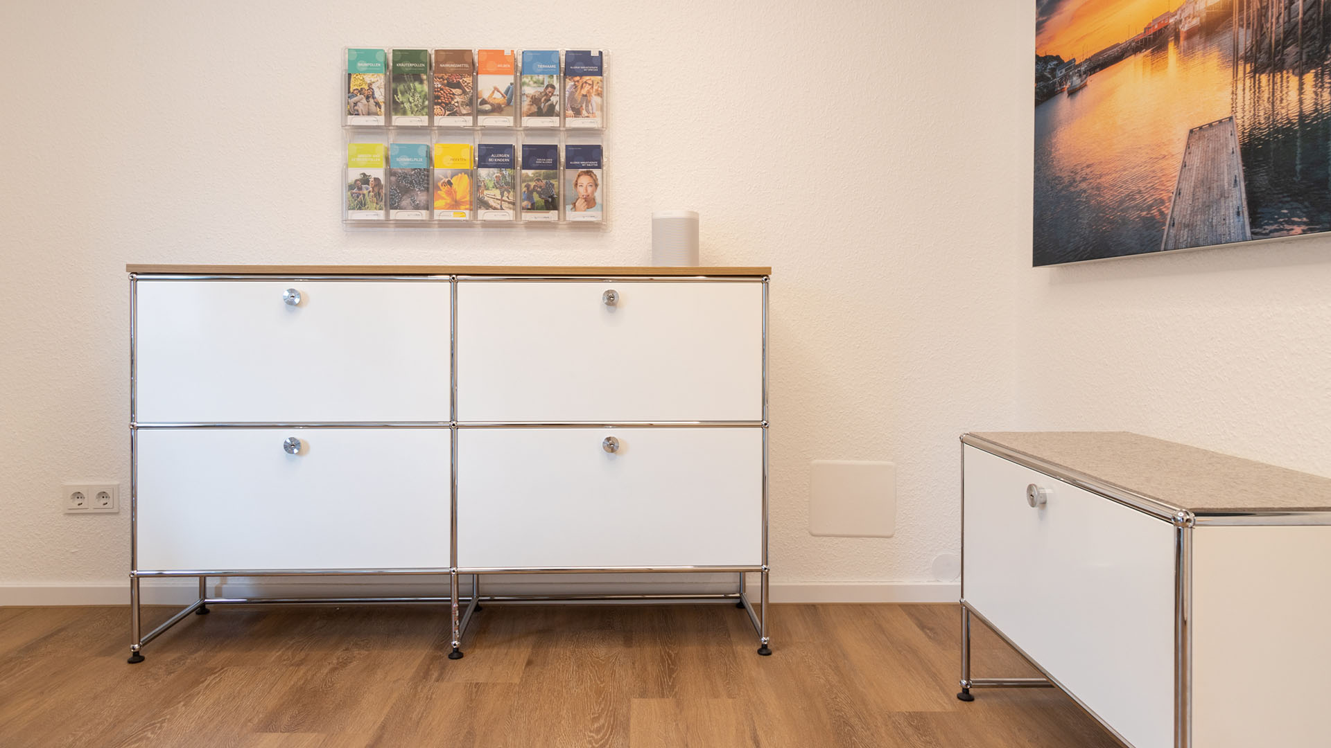 Referenzprojekt projekt k Praxis Umbau Wartezimmer USM Haller Münster